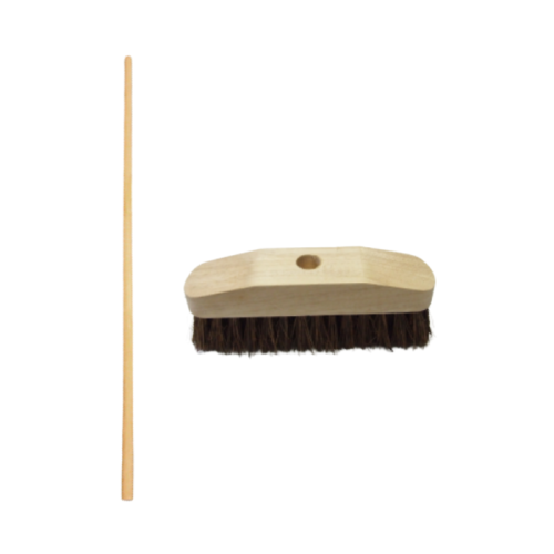 Wooden Deck Scrub with Staile 9"