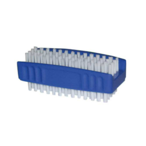 Blue Double Sided Plastic Nailbrush