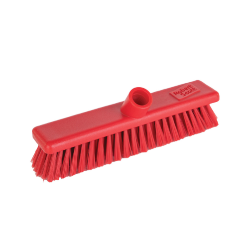 Washable Broom Head 30cm - Red Stiff