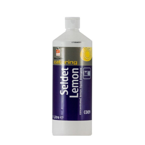 seldet lemon 20% active washing up liquid 1 litre