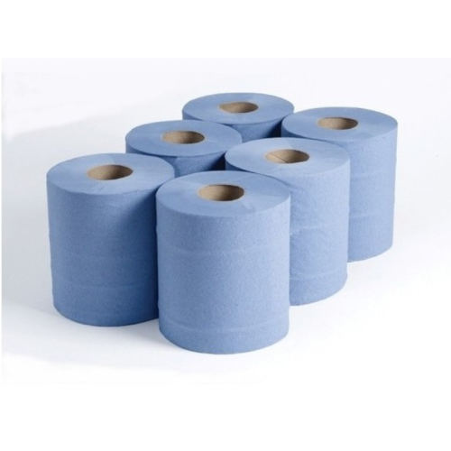 Centrefeed Roll Embossed 2Ply Blue