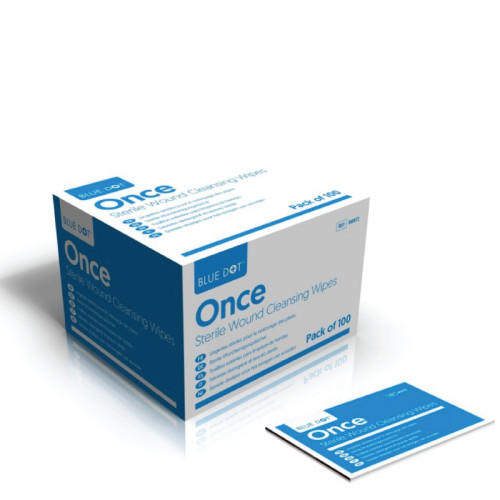 Saline Wound Sterilising Wipes