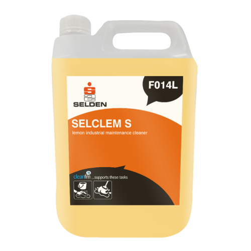 Selclem S Lemon Safety Floor Cleaner 5L