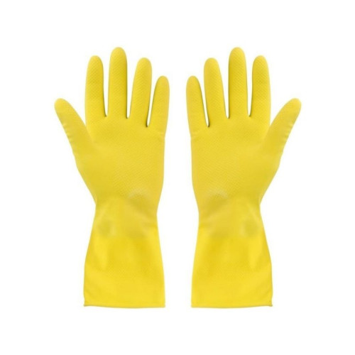 Yellow Rubber Gloves - Medium