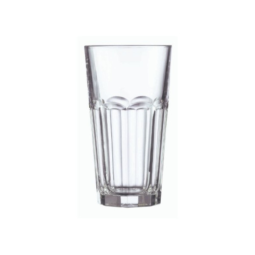 10oz casablanca beverage glasses plain