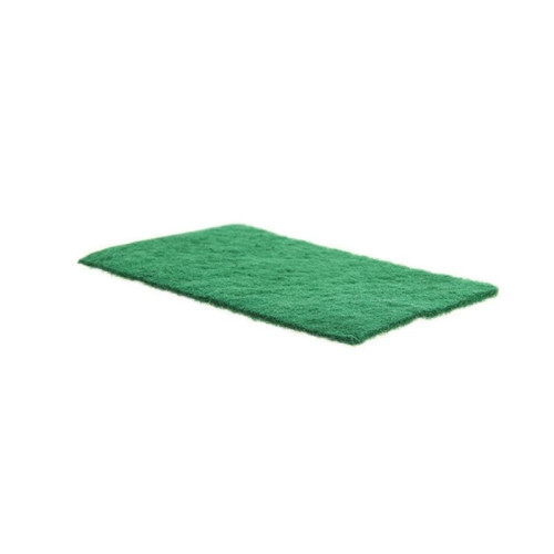 green scourer pad