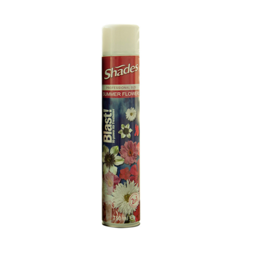 shades blast air freshner summer flowers 750ml