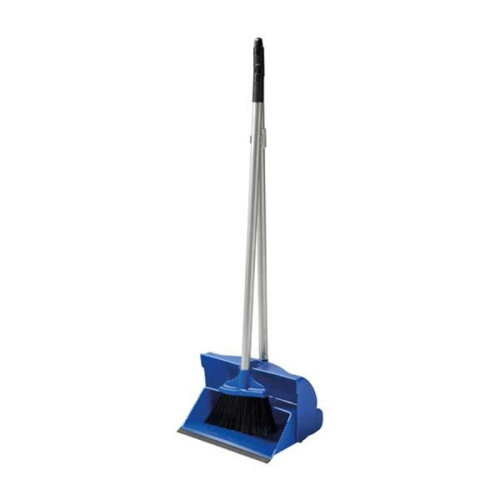 Lobby Dustpan with Brush Blue