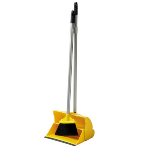 Lobby Dustpan with Brush Yellow