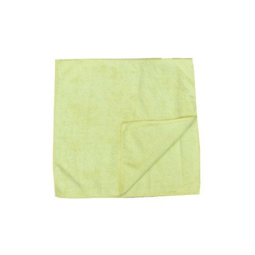 yellow microfibre cloth