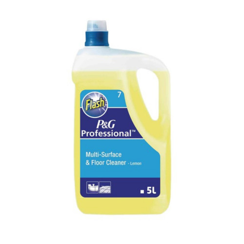 Flash Liquid Lemon Hard Surface Cleaner 5L