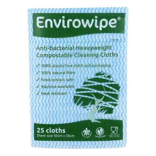 Blue Envirowipe Anti-bac Cloth