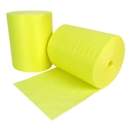 Yellow J Cloth Centrefeed Rolls 125m/500sht