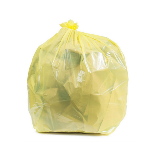 Yellow Bin Bags 18 x 29 x 39 Pack of 200