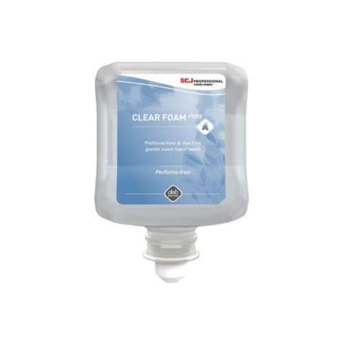 deb clear foam soap