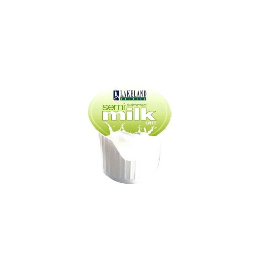 semi skimmed milk portions