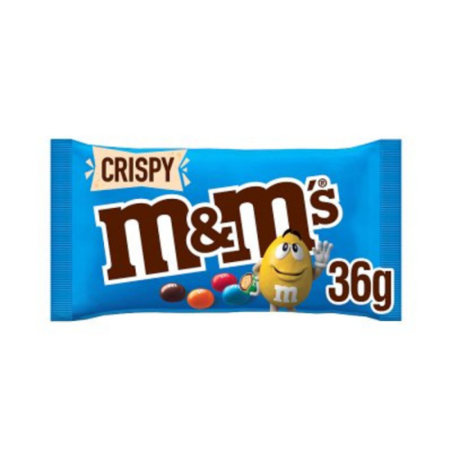 m & m crispy