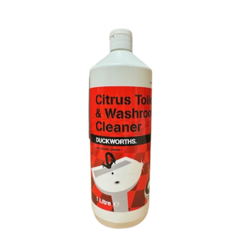 Duckworth Citrus Toilet & Washroom Cleaner & Disinfectant 1L