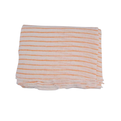 Yellow Superior Striped Dish Cloth 30 x 40cm