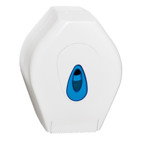 Modular White Toilet Roll Dispenser 10" Mini/Midi Jumbo