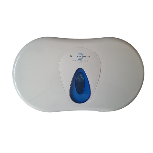 Modular White Coreless Toilet Roll Dispenser