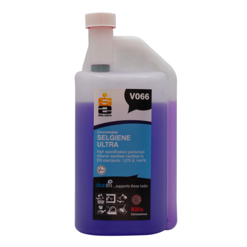 V-Mix Selgiene Ultra Concentrate 1L EN 1276, EN 14476 and EN 1650