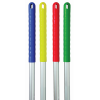 Blue 1.25m (49") Aluminium Hygiene Mop Handle (Screw Thread)