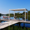 Sanremo Pergola - White 5m x 5m